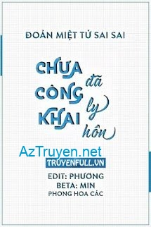 Chưa Công Khai Đã Ly Hôn